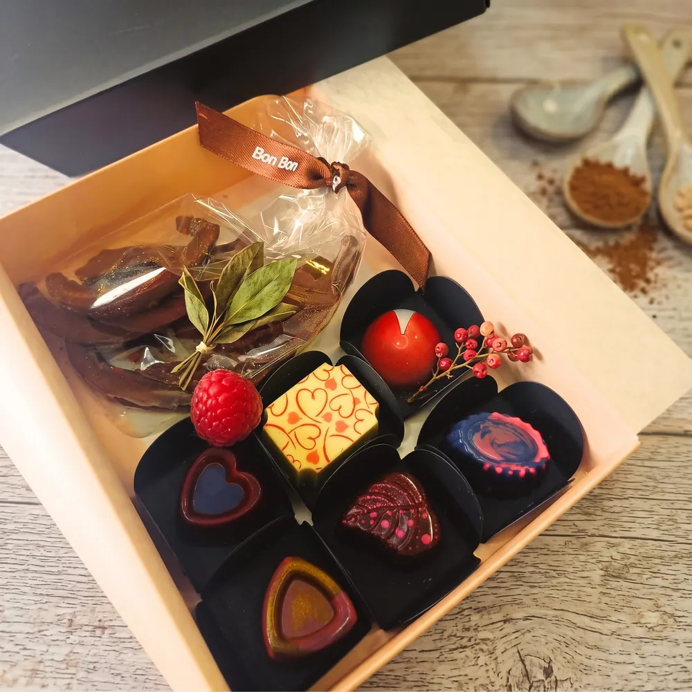 Caja de regalo decorada