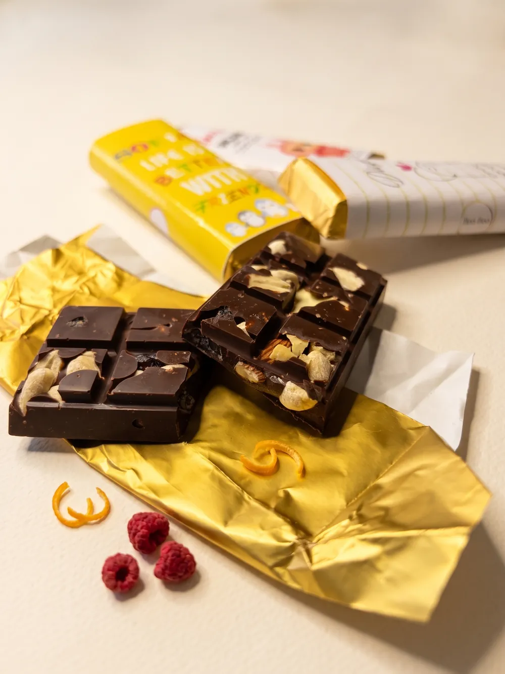 Tabletas de chocolate